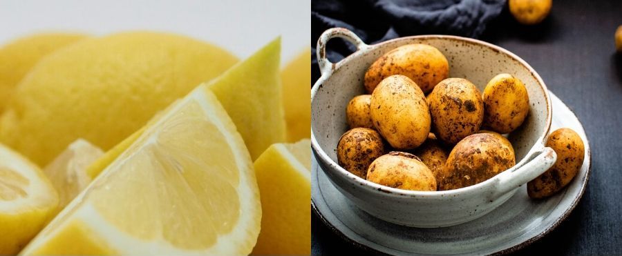 Potatoes and Lemon