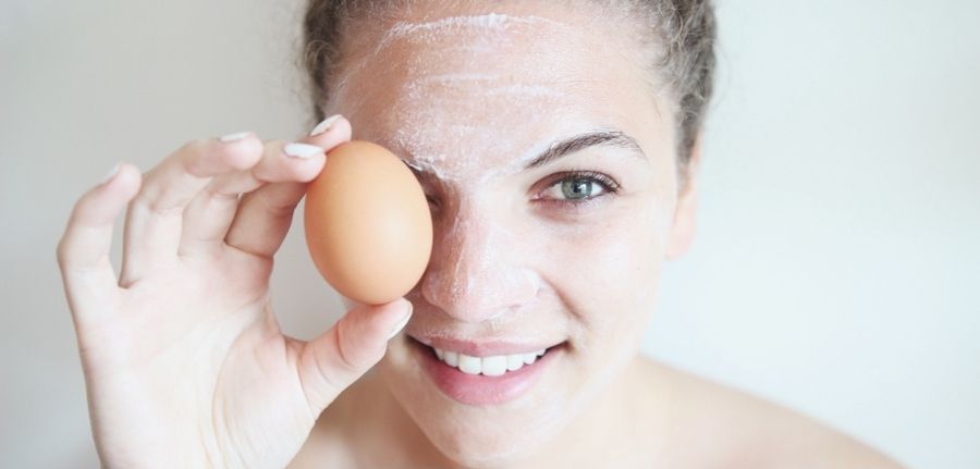Egg Mask for Saggy Skin