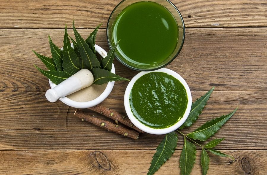 Face Pack Made With Neem
